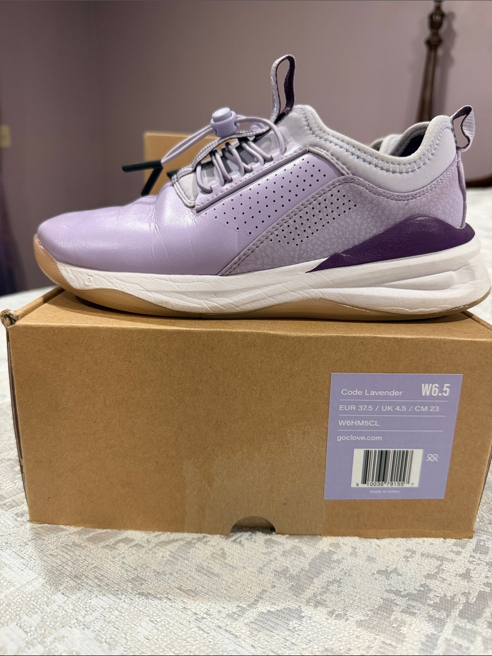 Code Lavender Women's Sneaker — Lavender Comfort Runner